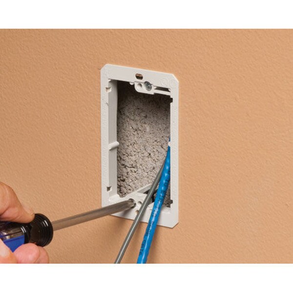 Main product image for Arlington LV1LP Single Gang Low Profile Low Voltage 261-4200